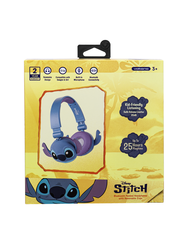 Stitch Bluetooth Padded Headphone with Removable Cups - Image 2