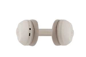 Volkano Aura Series Active Noise Cancelling Bluetooth Headphones - Cream