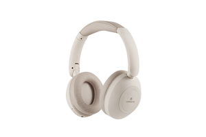 Volkano Aura Series Active Noise Cancelling Bluetooth Headphones - Cream