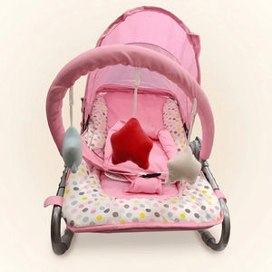Baby Bouncer Rocker Chair with Toy Bar