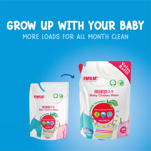 فارلين للأطفال Cloth Detergent Refill, 2000ml من الخلف