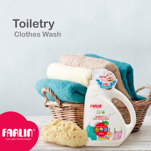 فارلين Good Cycle للأطفال Clothing Detergent, 1000ml من الخلف | Farlin Good Cycle Baby Clothing Detergent, 1000ml back view