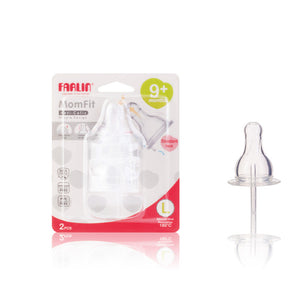 فارلين Stretchy Anti Fur Nipple L, عبوة 2 لقطة قريبة | Farlin Stretchy Anti Fur Nipple L, Pack Of 2 close-up view