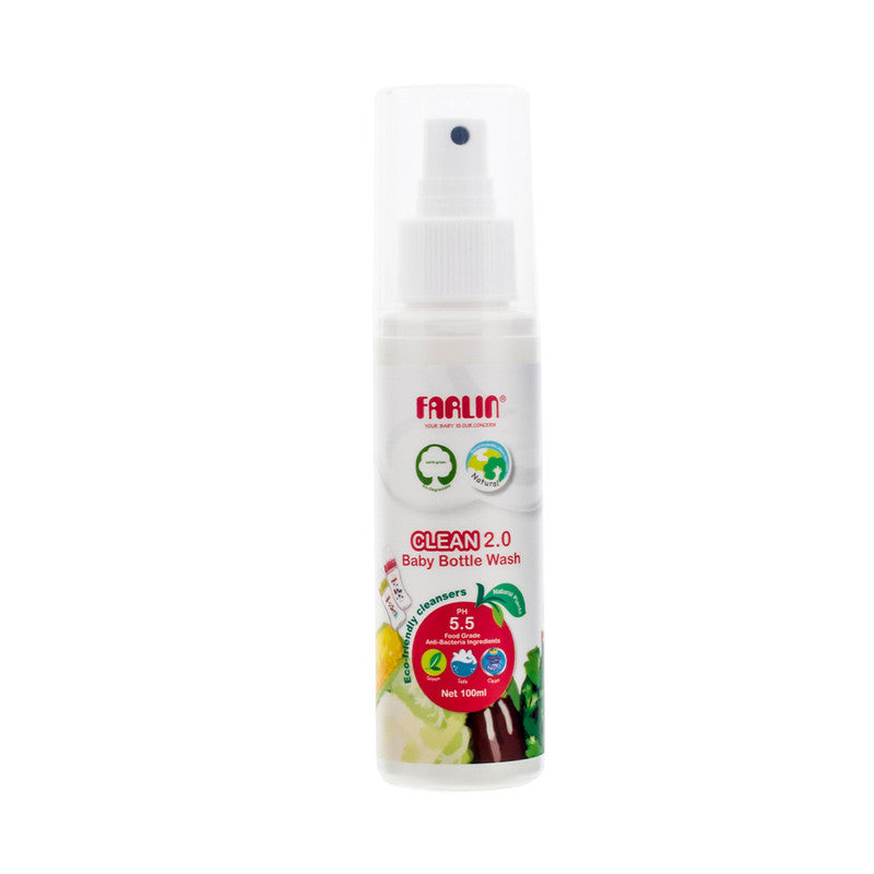فارلين Good Cycle للأطفال Liquid Cleanser Travel Kite, 100ml من الجانب