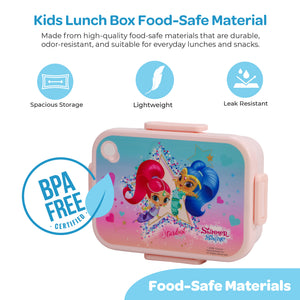 مون Kids Lunch Box PP + Stainless Steel Insulated Tiffin Box Leak-Proof, BPA-Free, Durable School Lunch Box لـ Boys & Girls Easy Open Clips Food Safe Eco-Friendly Kids Meal Box صورة المنتج | MOON Kids Lunch Box | PP + Stainless Steel Insulated Tiffin Box | Leak-Proof, BPA-Free, Durable School Lunch Box for Boys & Girls | Easy Open Clips | Food Safe Eco-Friendly Kids Meal Box product view