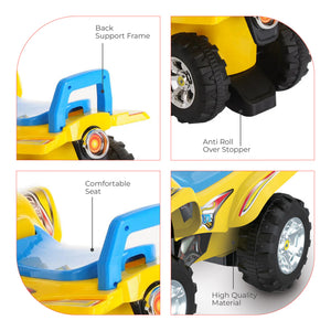 MOON Blaze Quad Bike for Kids - ATV Design for 12 Months+ boys/Girls -Yellow