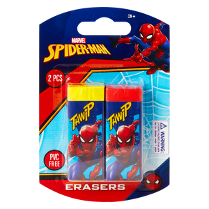 Spiderman 2 Pastel Primary Erasers. Multi - Image 8