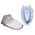 Star Babies Baby Sleeping Pod & Bed With Baby Mosquito 2-Pc Set - Grey