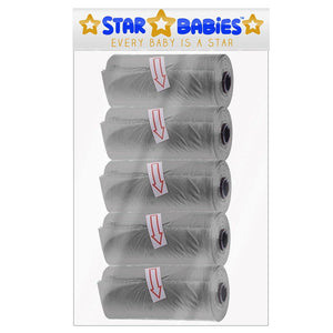 Star Babies - Scented Bag Pack of 5/75 Bags - Grey