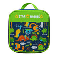 Star Babies Jungle Themed Bento Lunch Bag , Toddler-Friendly, 3 Years+, Easy to clean- Green