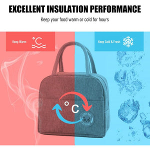 Star Babies Insulated Mini Lunch Bag with Foldable Fork- Spoon Set Blac & green