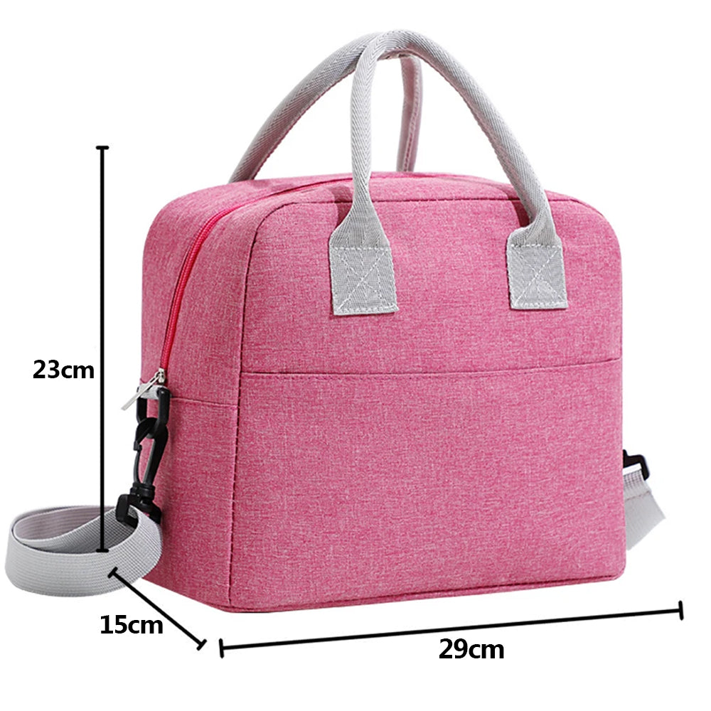 Star Babies -Insulated Lunch Bag with 304 Stainless Steel Bento Lunch Box – 4-Compartment Leak-Resistant Food Container with Stainless Steel Cutlery Set