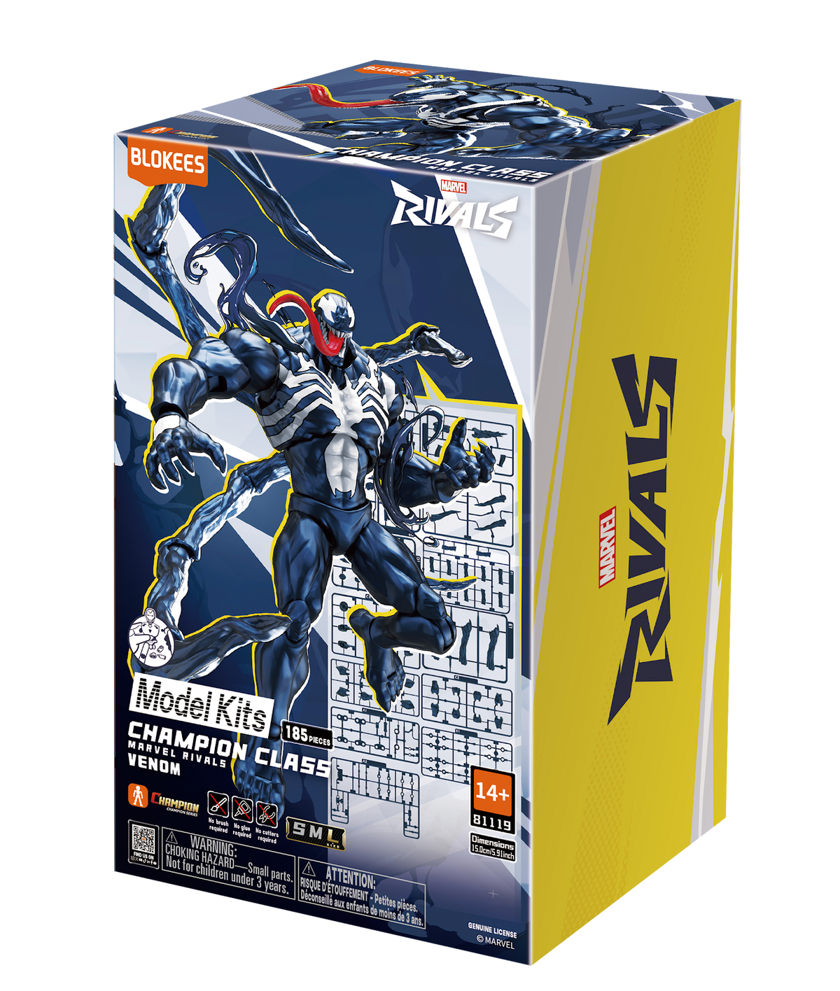 Blokees Marvel Rivals Champion Class CC07 Venom Model Kit
