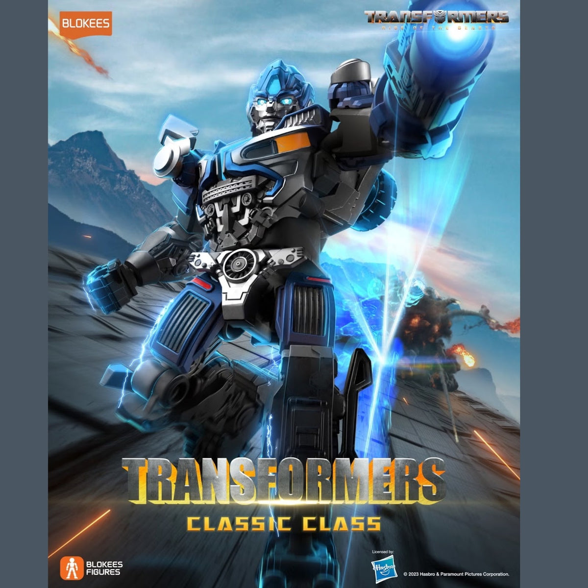 Blokees Transformers Classic Class CC06 Mirage Model Kit (10cm)