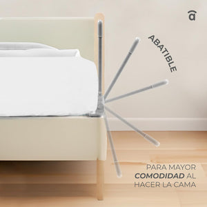 Asalvo Bed Rail 150cm White - 18m+