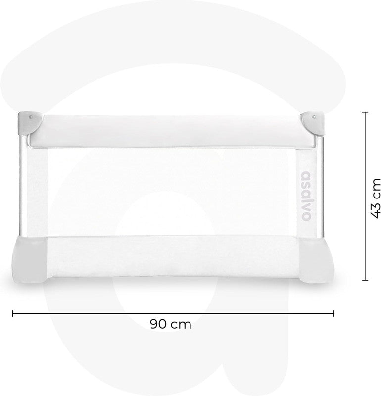 Asalvo Safety Bed Rail for Children 90 cm. White