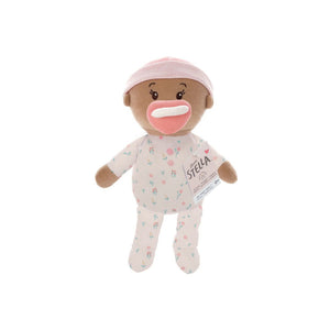 Manhattan Toy Love, Stella My First Soft Baby Doll with Magnetic Pacifier, Beige