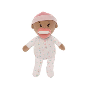 Manhattan Toy Love, Stella My First Soft Baby Doll with Magnetic Pacifier, Beige