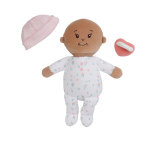 Manhattan Toy Love, Stella My First Soft Baby Doll with Magnetic Pacifier, Beige