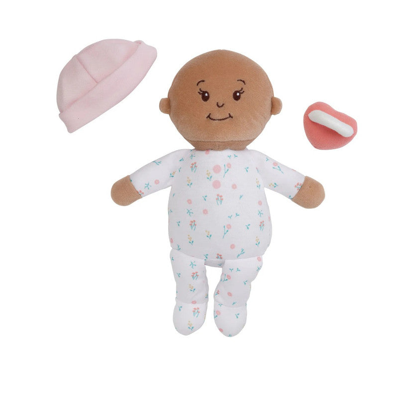 Manhattan Toy Love, Stella My First Soft Baby Doll with Magnetic Pacifier, Beige