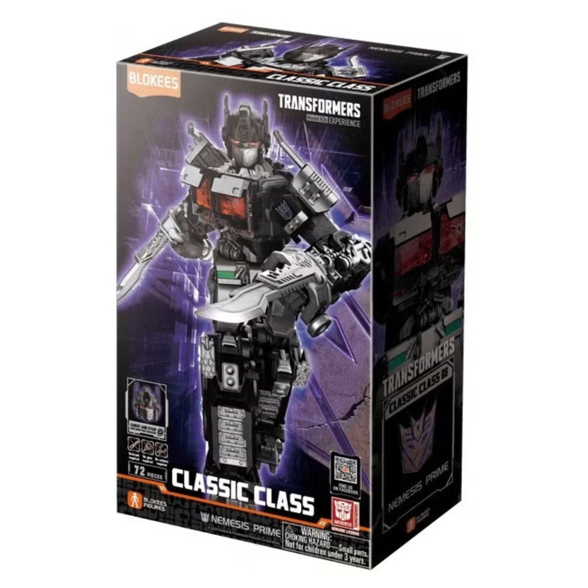 Blokees Transformers Classic Class 08 Nemesis Prime Model Kit