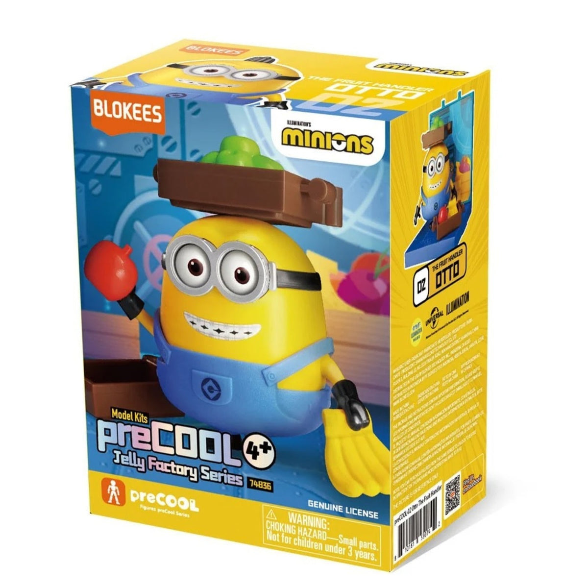 Blokees PreCool Minions Otto The Fruit Handler