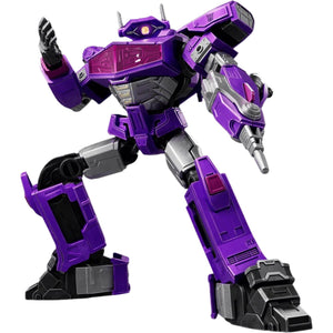 Blokees Transformers One Shockwave Classic Class Action Figure – 86 PCS Construction Kit, Collectible Decepticon Model Toy for Kids & Adults, STEM Building Set