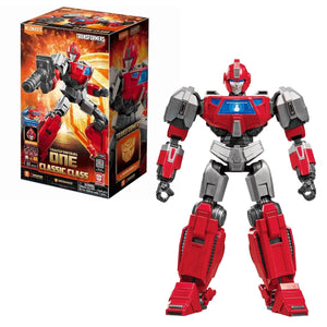 Blokees Transformers One Ironhide Classic Class Action Figure – 92 PCS Construction Kit, Posable Robot Model Toy for Kids & Collectors