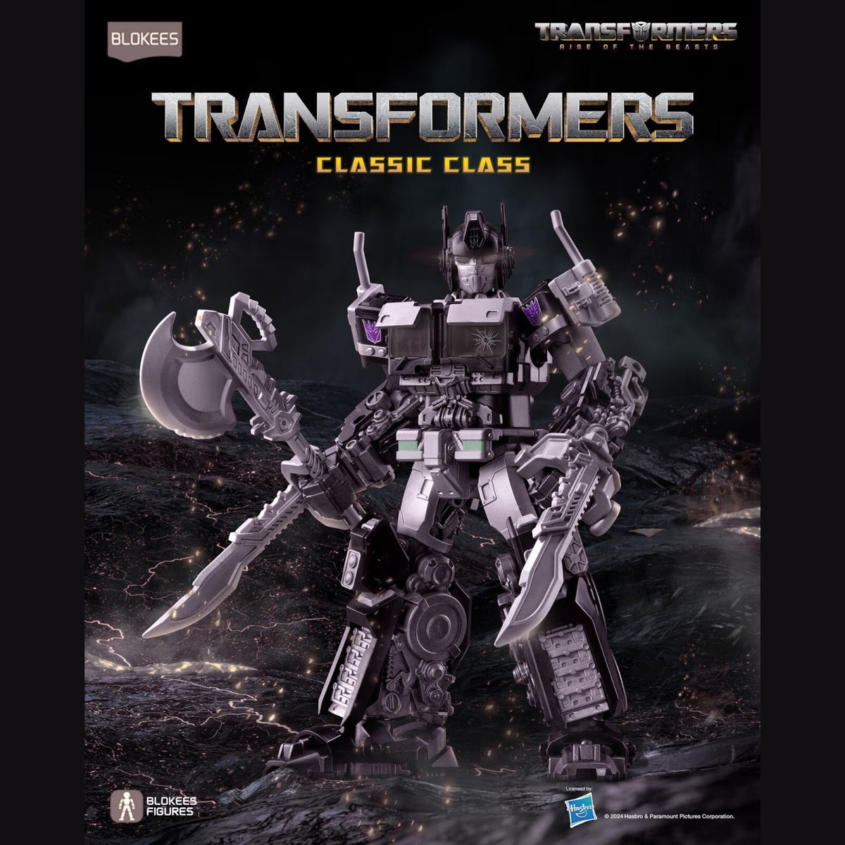 Blokees Transformers Classic Class 08 Nemesis Prime Model Kit