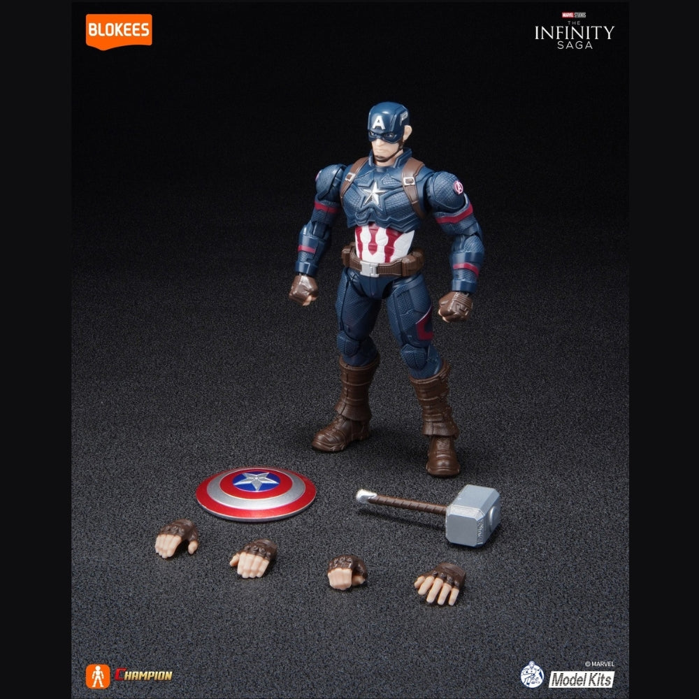 Blokees Marvel Champion Class – Captain America Action Figure