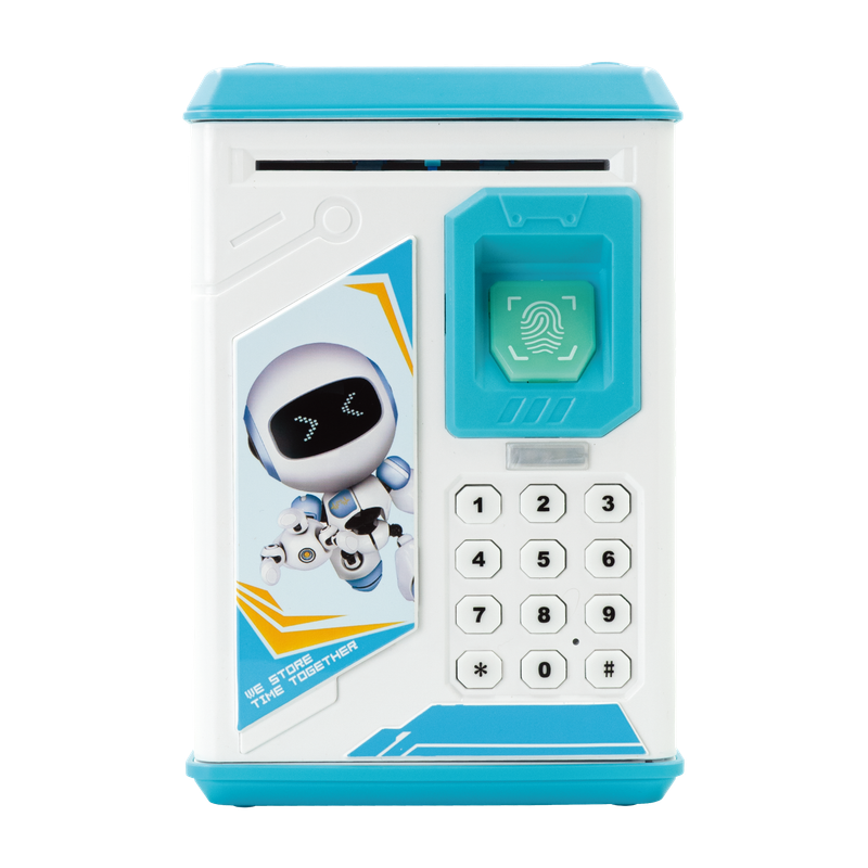 Volkano Kids Robo Vault series Kids Money Saving Vault - Blue
