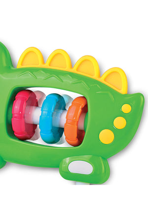 Little Learners My First Rattle (Croco) - Baby Rattle Toy