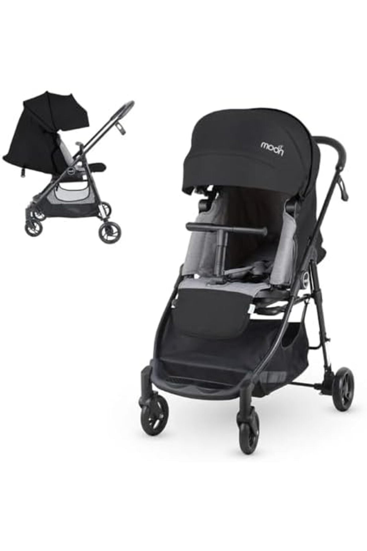 MOON Revo 360 stroller,Black