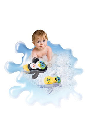 Little Learners Arctic Swimmer - Wind-Up Bath Toy, Swims in Water, Assorted 12M+