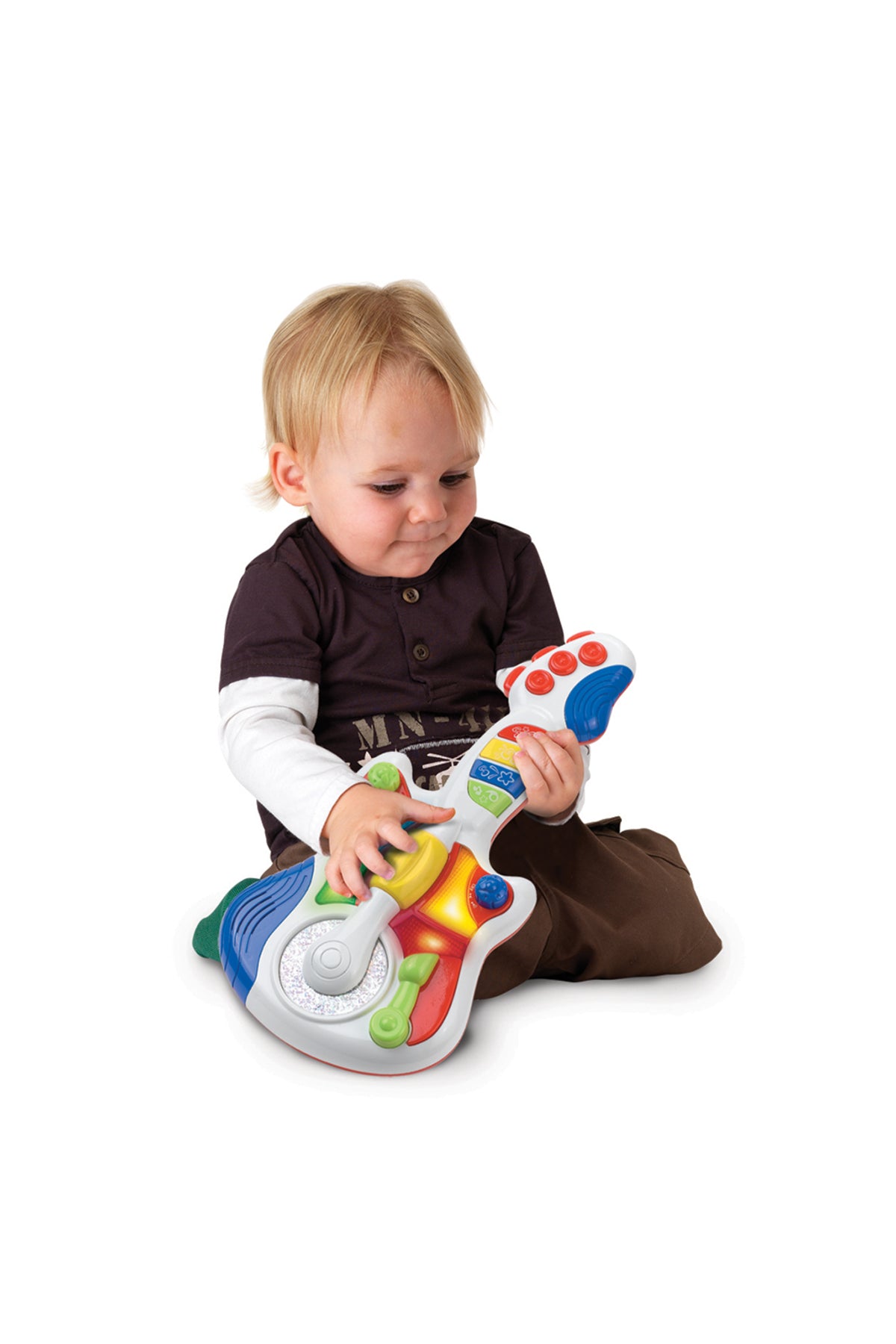 Little Learner ROCK & SPIN GUITAR - Ideal for Curious Toddlers