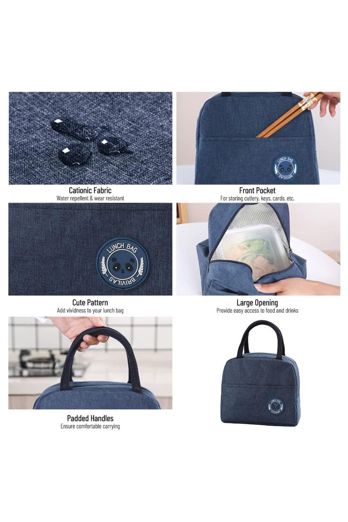 Star Babis Insulated Lunch Bag Mini- Blue