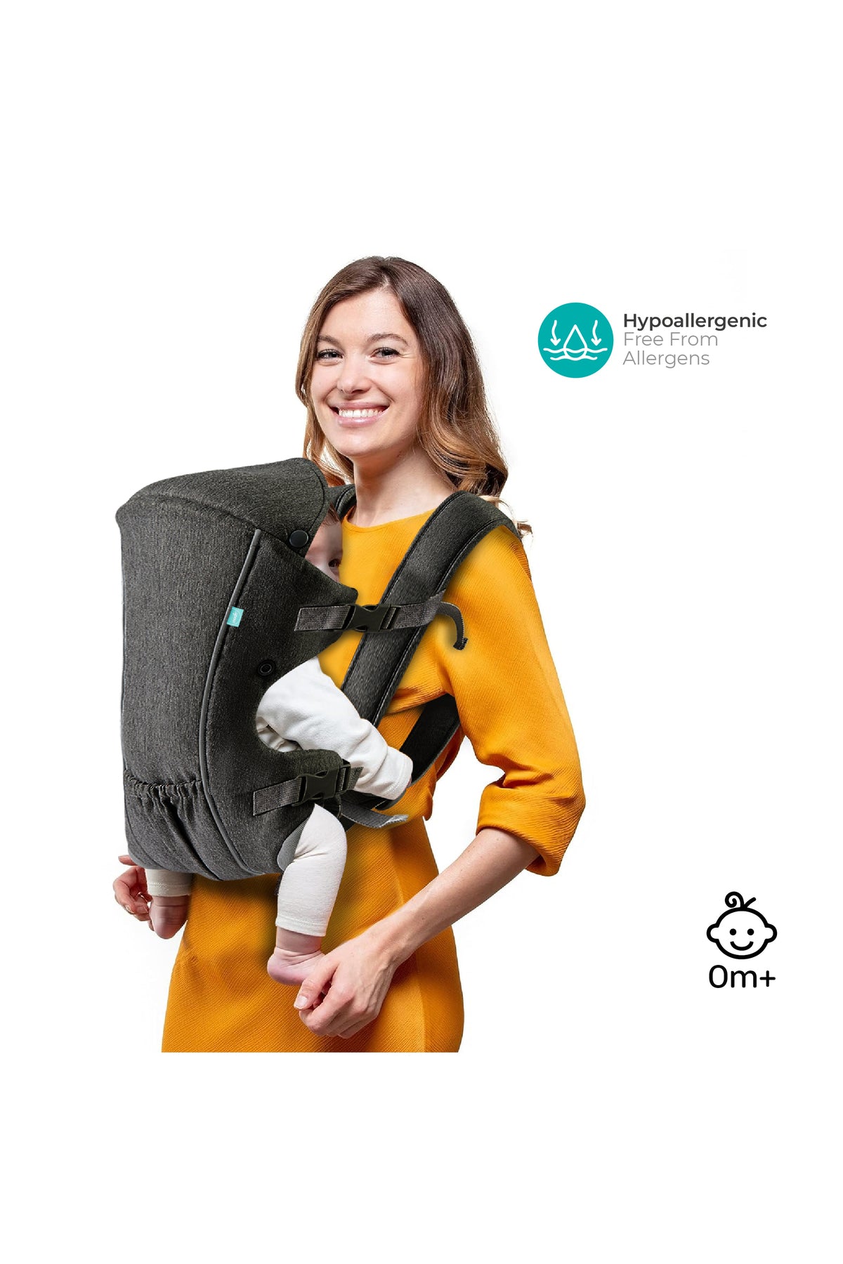 MOON KaryGo 2 in 1- Baby Carrier-Black