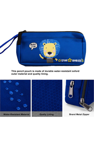 Star Babies - Double Zipper Pencil Case - Dino