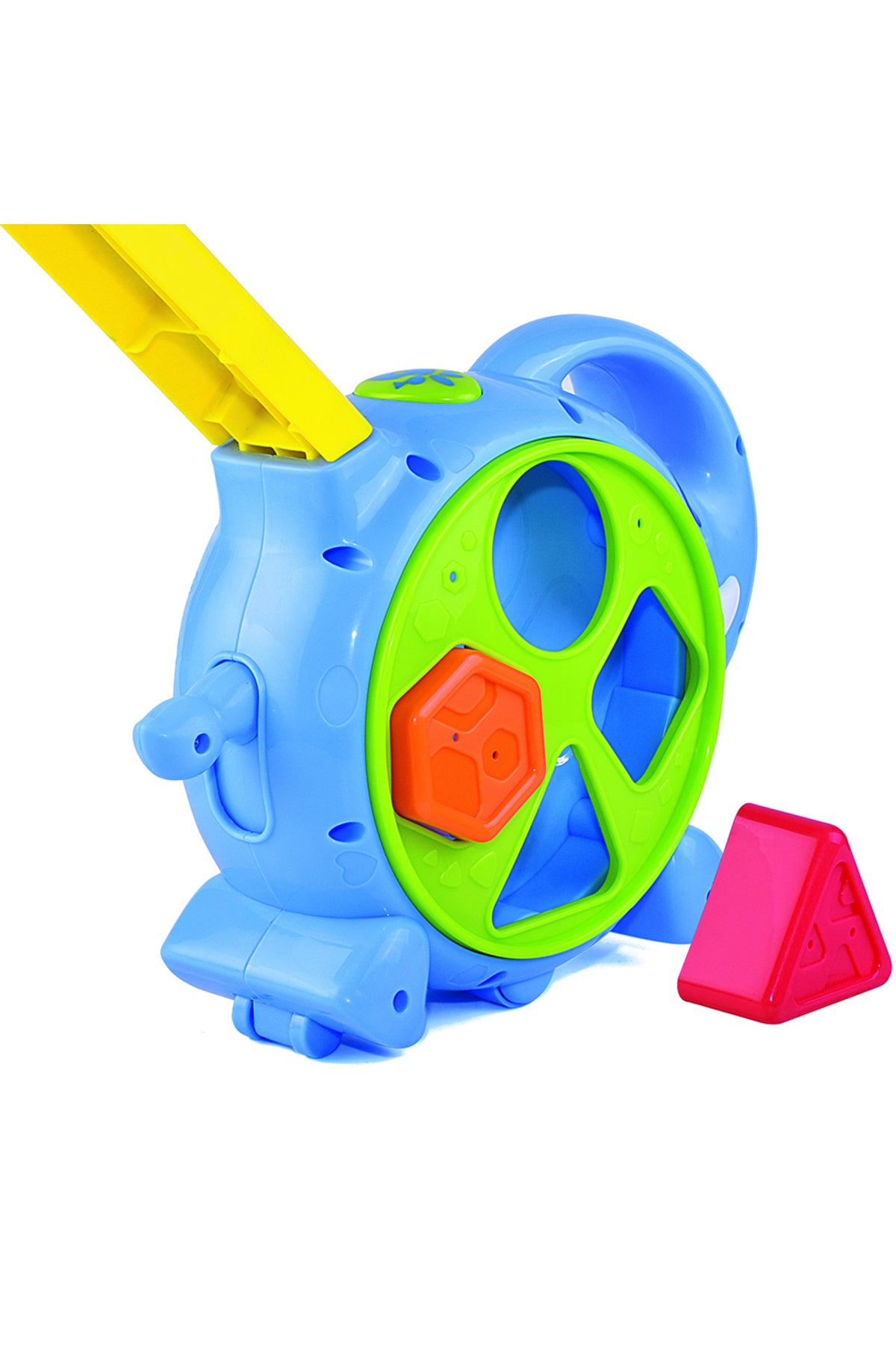 Little Learners 2-in-1 Push N’ Glow Elephant - Interactive Baby Toy