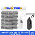 Star Babies Scented Bag - Pack of 15-Grey