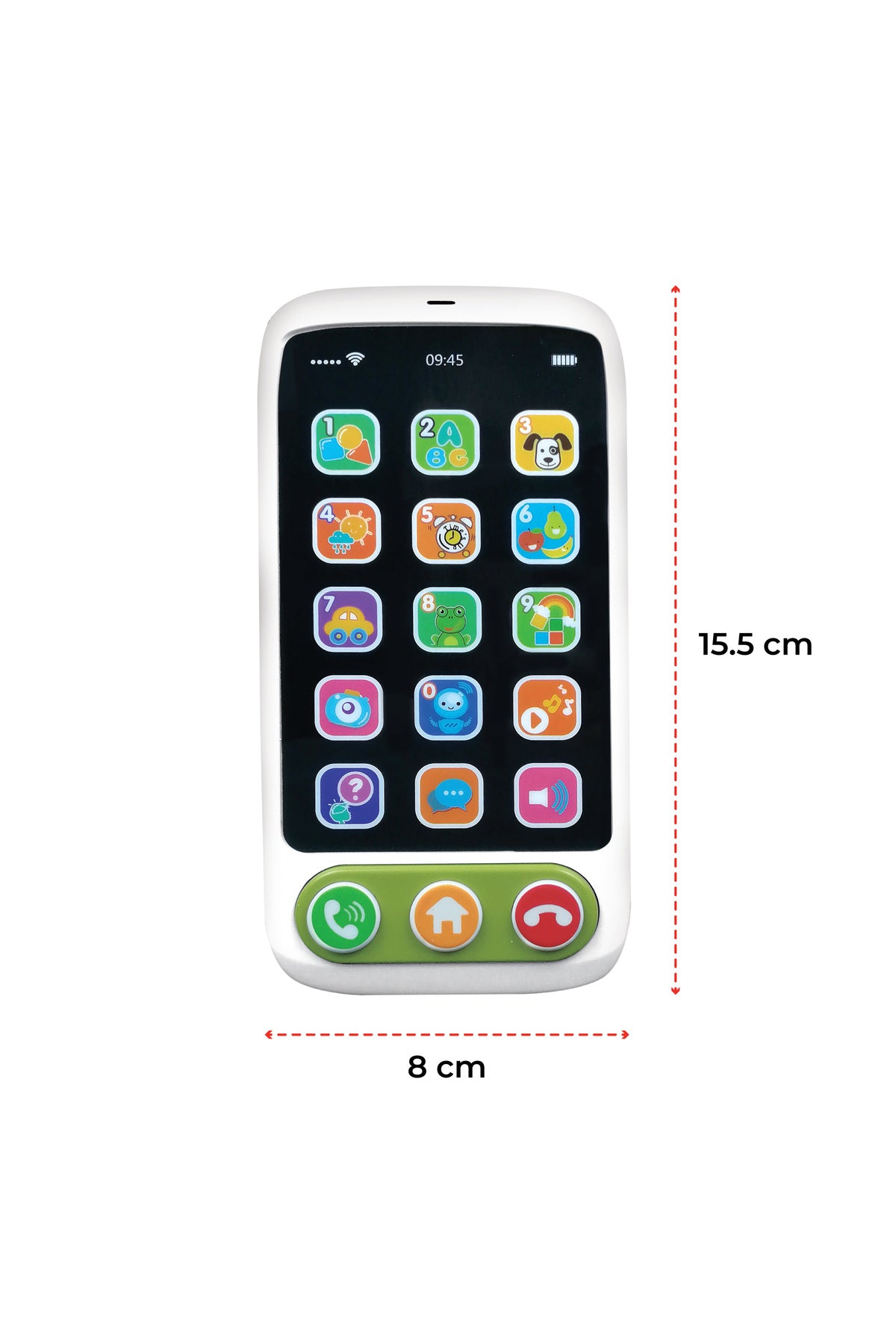 MOON A-Fone Educational and Musical Toy Electronic Touch Screen Mobile Phone Toys for Kids- 6m+