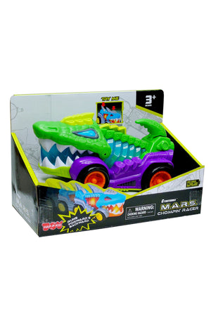 Little Learner M.A.R.S. Chompin’ Racer (Croco) - Motorized Vehicle with Jaw Chomping Action