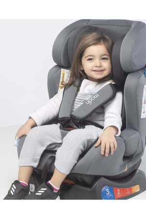 MOON Sumo Baby/Infant Car seat suitable from Birth to 6 Years-(Group(0,1,2) (0-25 Kg)-Black