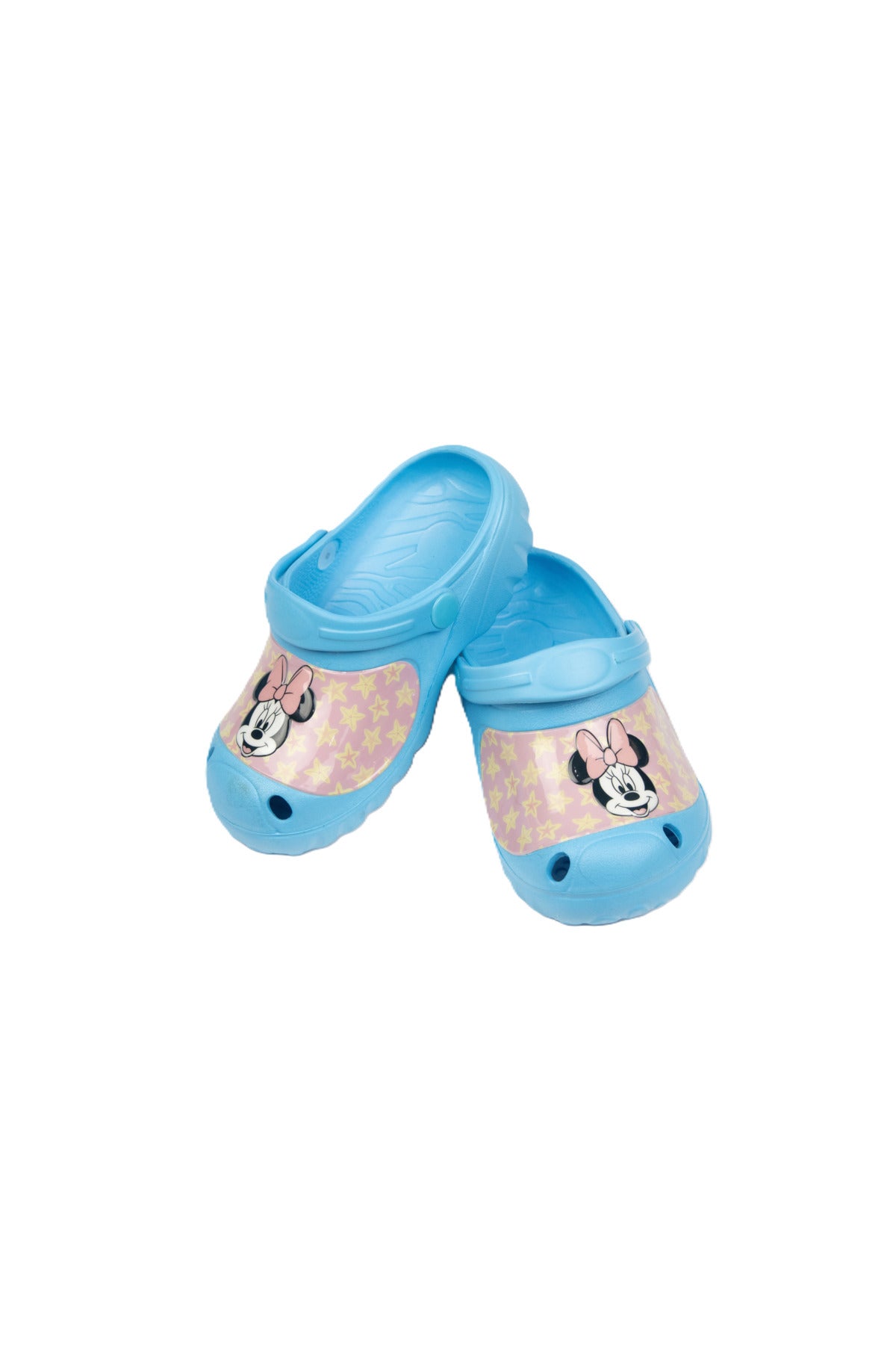 Minnie & Friends Lightweight & Comfortable Slip-On Sandals Girls' Clogs – Blue