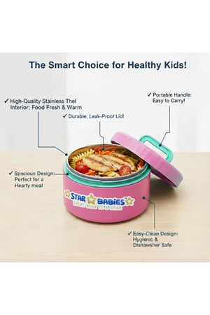 Star Babies - Backpack with mini food jar combo