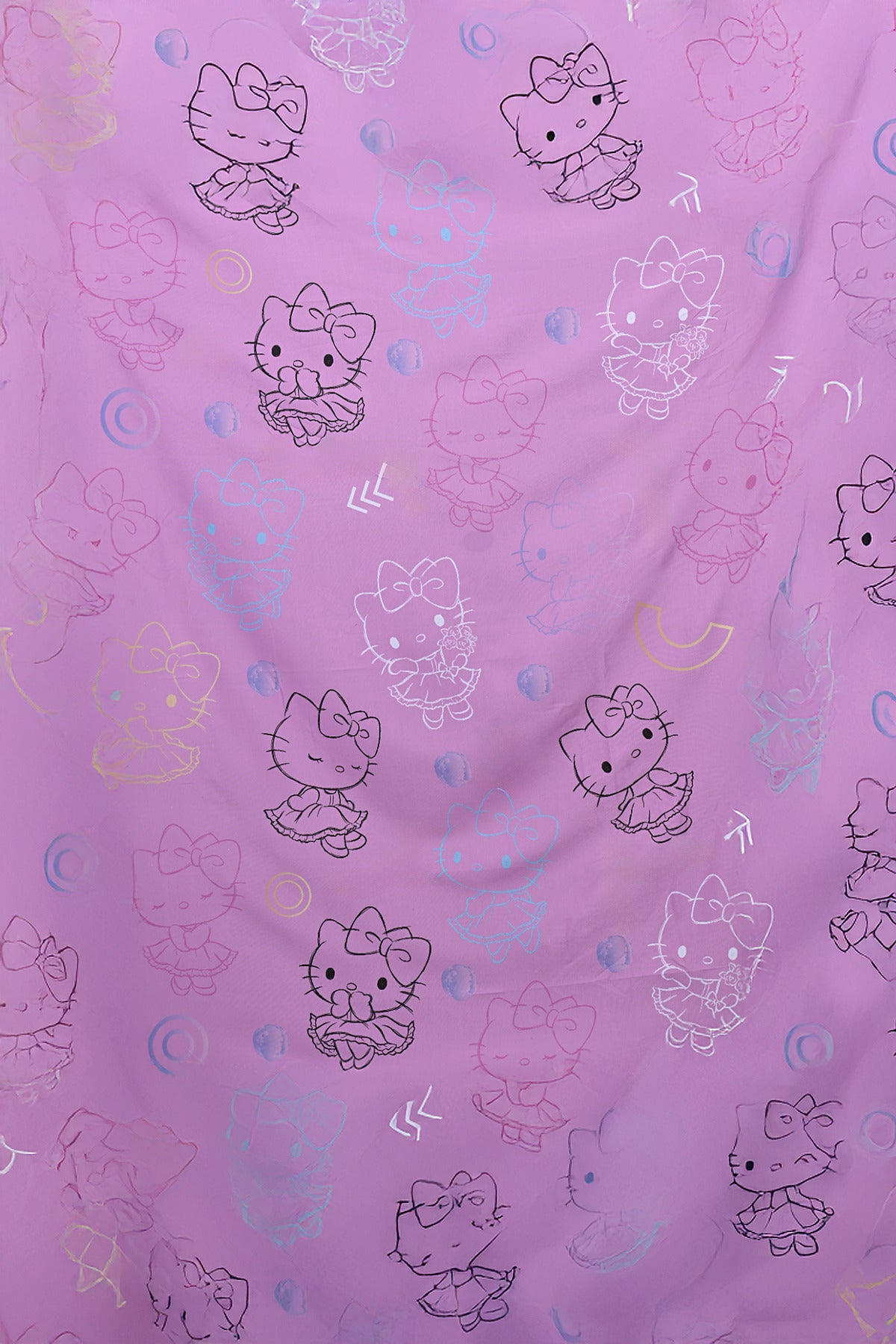 Hello Kitty 5-In-1 Bnb Comforter Set, Brushed Microfiber With Polyester Shell – Pink