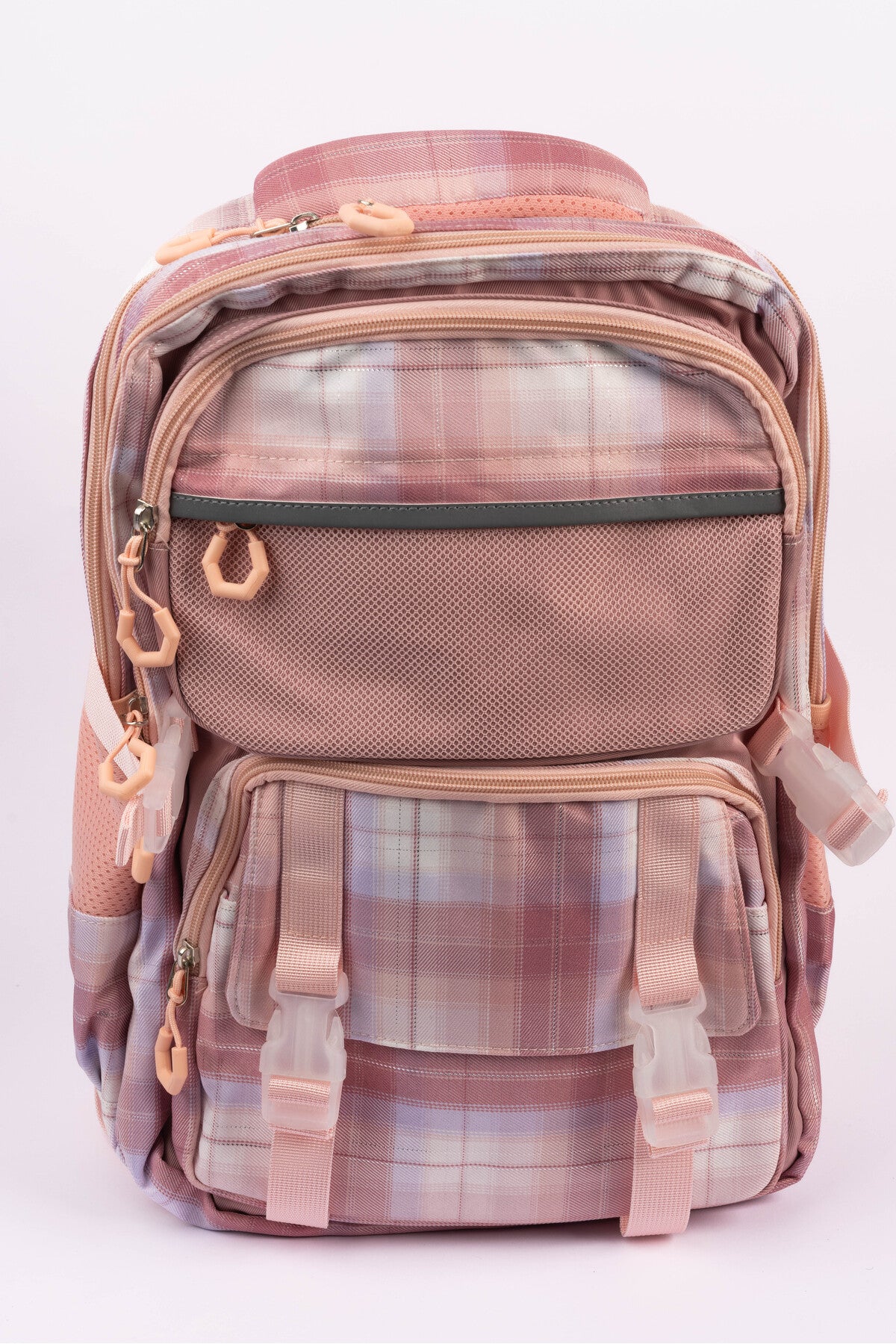 Cocobee Backpack With Adjustable Straps, Zipper Closure & Side Bottle Pocket, 15 Inches, (5 Years+) – Pink