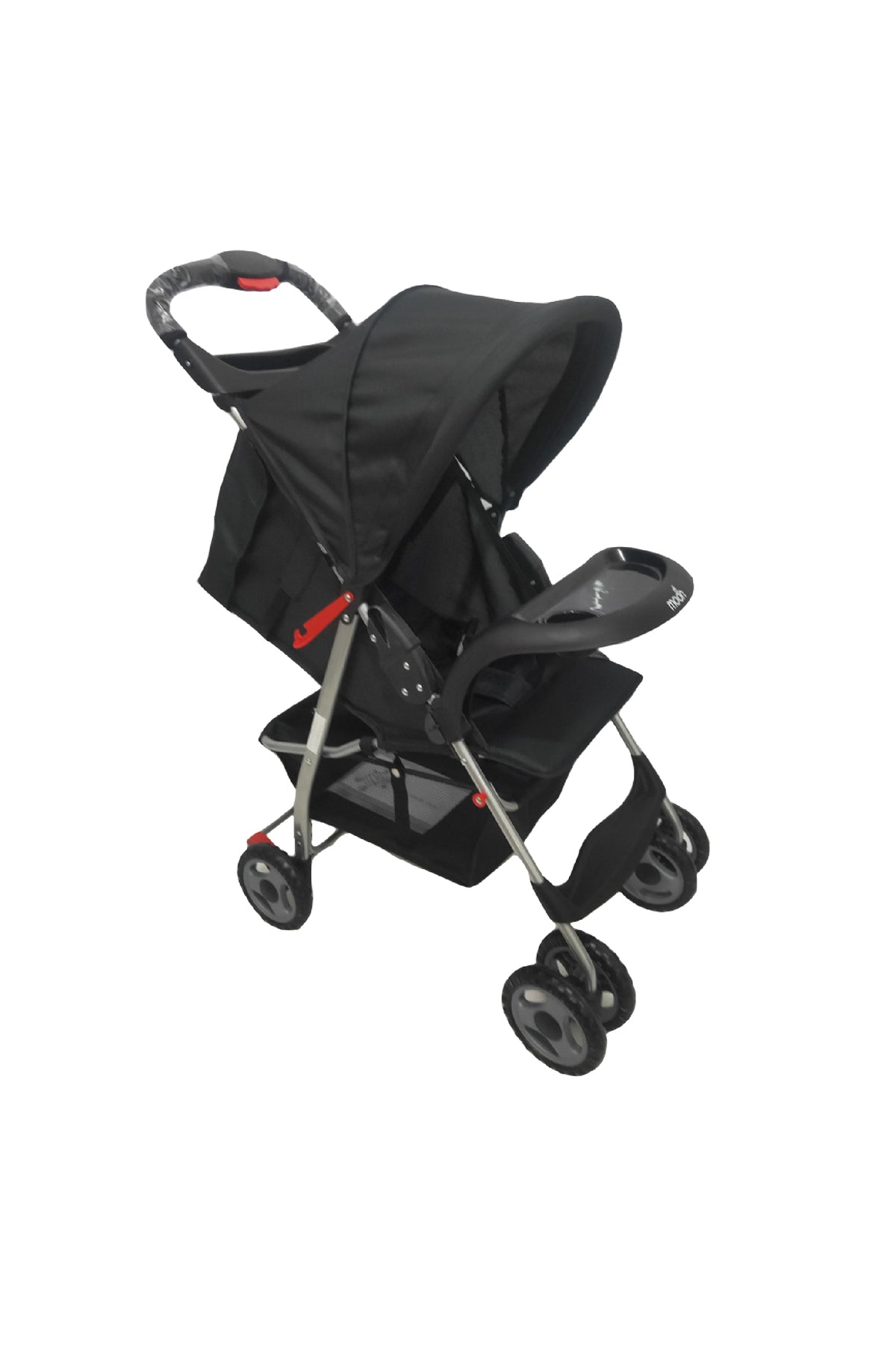 MOON - Bezik One Fold Stroller - Black