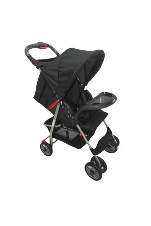 MOON - Bezik One Fold Stroller - Black