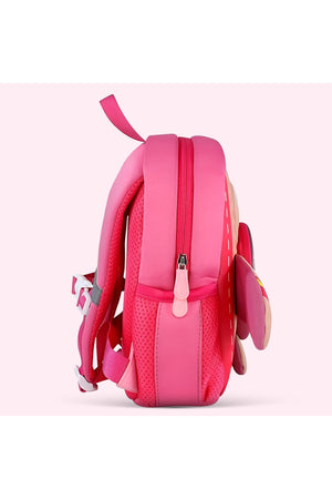 Cocobee Aeroplane Style Unicorn Printed Backpack For Girls – Pink